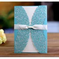 Card Wedding Invitation Laser Marriage Invitation With Envelope Customization